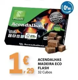 E.Leclerc Acendalhas madeira eco flash promoção