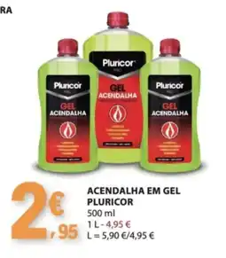 E.Leclerc Acendalha em gel pluricor promoção