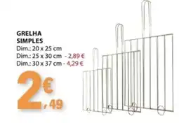 E.Leclerc Grelha simples promoção