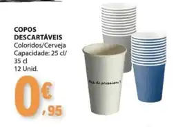 E.Leclerc Copos descartáveis promoção