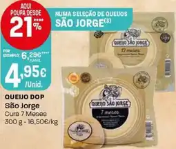 Intermarché Queijo dop são jorge cura 7 meses promoção