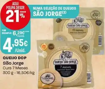 Intermarché Queijo dop são jorge cura 7 meses promoção