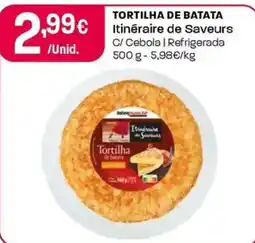 Intermarché Tortilha de batata Itinéraire de Saveurs promoção