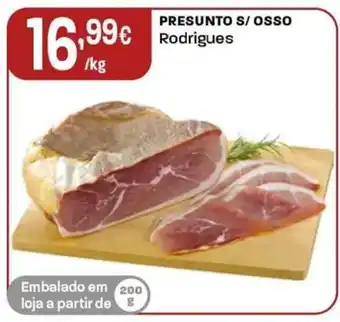 Intermarché Presunto s/osso Rodrigues promoção