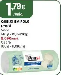 Intermarché Queijo em rolo PorSi promoção