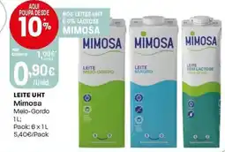 Intermarché Leite uht Mimosa promoção