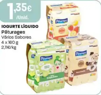 Intermarché Iogurte líquido pâturages promoção