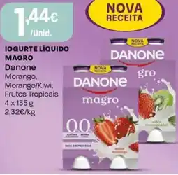 Intermarché Iogurte líquido magro Danone promoção