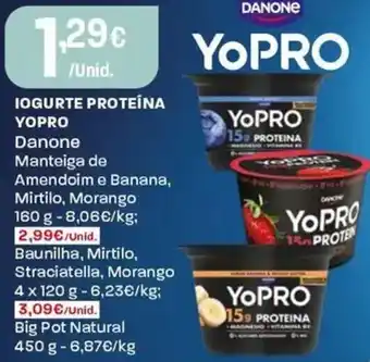 Intermarché Iogurte proteína yopro Danone promoção