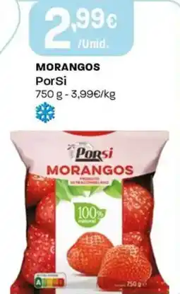 Intermarché Morangos Porsi promoção