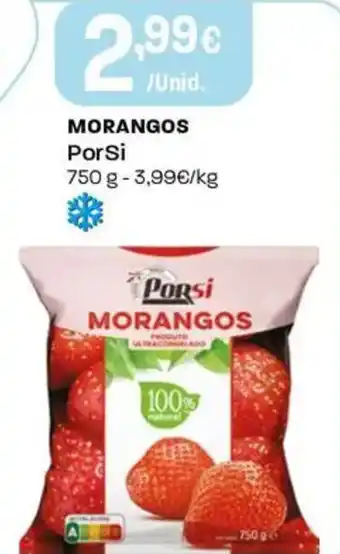 Intermarché Morangos Porsi promoção