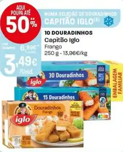 Intermarché 10 douradinhos Capitão Iglo promoção
