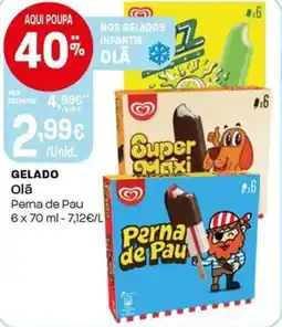Intermarché Gelado Olã promoção