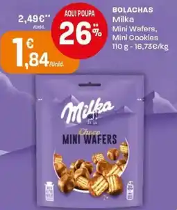 Intermarché Bolachas milka promoção