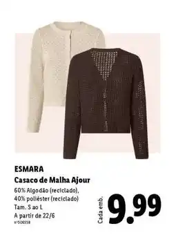 Lidl ESMARA promoção