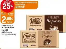 Intermarché Chocolate p/culinária Nestlé promoção