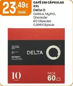 Intermarché Café em cápsulas XXL Delta Q promoção