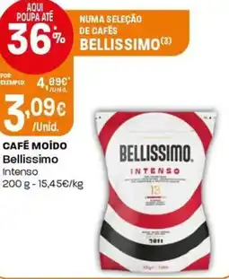 Intermarché Café moído bellissimo promoção