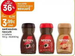 Intermarché Café solűvel nescafé promoção