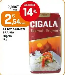 Intermarché Arroz basmati brajma Cigala promoção