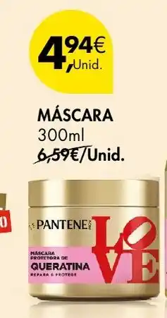 Pingo Doce Máscara pantene promoção