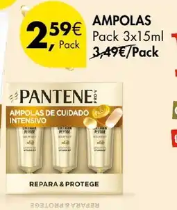 Pingo Doce Pantene ampolas promoção
