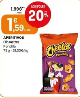 Intermarché Aperitivos cheetos pandilla promoção