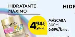 Pingo Doce Pantene máscara promoção
