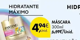 Pingo Doce Pantene máscara promoção