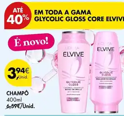 Pingo Doce L'oreal elvive champô promoção