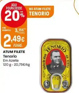 Intermarché Atum filete tenorio promoção