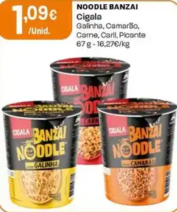 Intermarché Noodle banzai cigala promoção