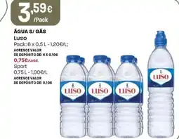 Intermarché Água s/gas luso promoção