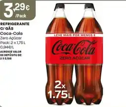 Intermarché Refrigerante c/gas coca-cola promoção