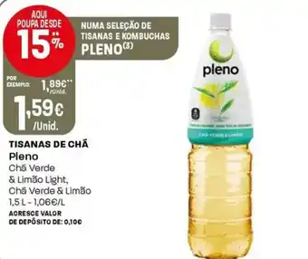 Intermarché Tisanas de cha Pleno promoção