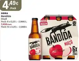 Intermarché Sidra bandida promoção