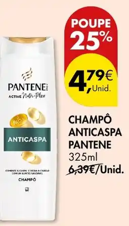 Pingo Doce Champô anticaspa pantene promoção