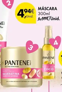 Pingo Doce Pantene máscara promoção