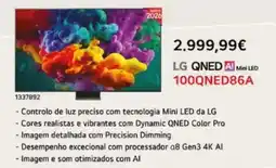 Radio Popular LG QNED AT Mini LED 100QNED86A promoção
