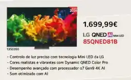 Radio Popular LG QNED AT Mini LED 85QNED81B promoção