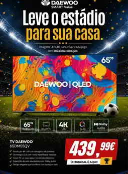 Radio Popular TV DAEWOO 65DM55QV promoção
