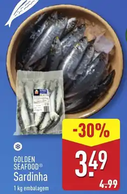 ALDI GOLDEN SEAFOOD Sardinha promoção