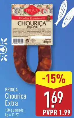 ALDI PRISCA Chouriça Extra promoção