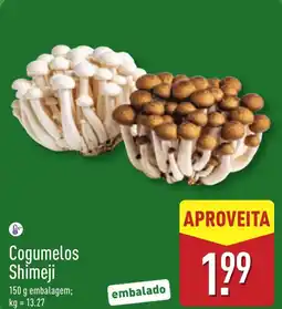 ALDI Cogumelos Shimeji promoção