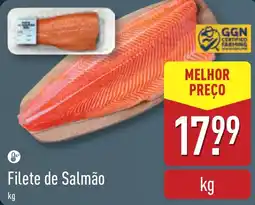 ALDI Filete de Salmão promoção