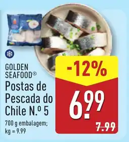 ALDI GOLDEN SEAFOOD Postas de Pescada do Chile N.º 5 promoção