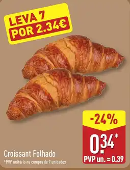 ALDI Croissant Folhado promoção