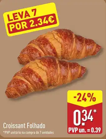 ALDI Croissant Folhado promoção