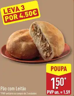 ALDI Pão com Leitão promoção