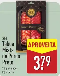 ALDI SEL Tábua Mista de Porco Preto promoção